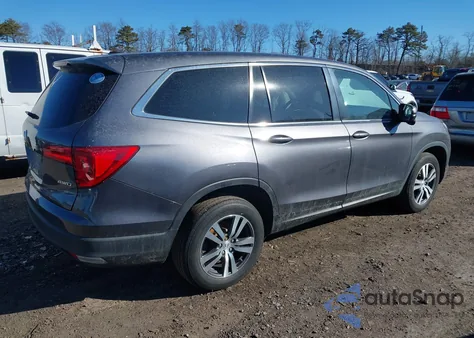 2017 Honda Pilot Ex-L from USA, damaged, VIN 5FNYF6H59HB101815